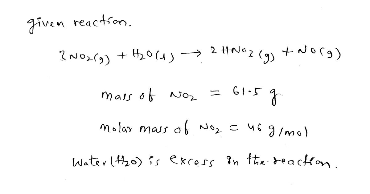 Chemistry homework question answer, step 1, image 1